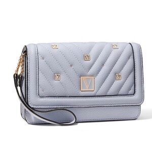 NEW VS light blue wristlet / clutch / phone case